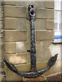 A rusting anchor