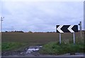 TM3066 : Footpath to the A1120 Carrs Hill by Geographer