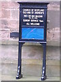 Sign, Old and St Andrew