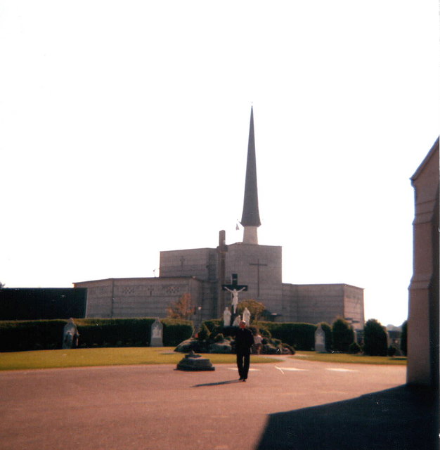 The shrine church at Knock, Co. Mayo