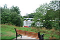 Bench overlooking the River Thames