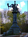 Old lamp stand on Clarkston Road