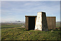 The triangulation pillar on Lady Hill