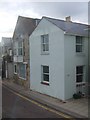 Contrasting houses in St Helens