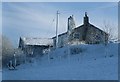 Far Bank End Farm in snow