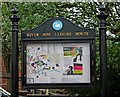 River Sow Leisure Route information board