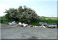 Fly-tipping on Rooms Lane, Gildersome