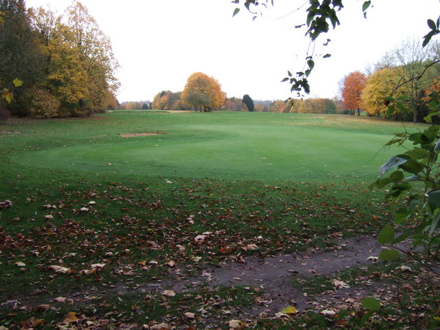 The 13th green Thorpe Wood golf Richard Humphrey cc 