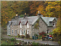 Terrace of cottages west of Comrie