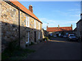 Village Scene on Holy Island, Northumberland