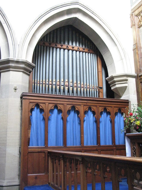 St. Cuthbert's Church, Allendale - organ