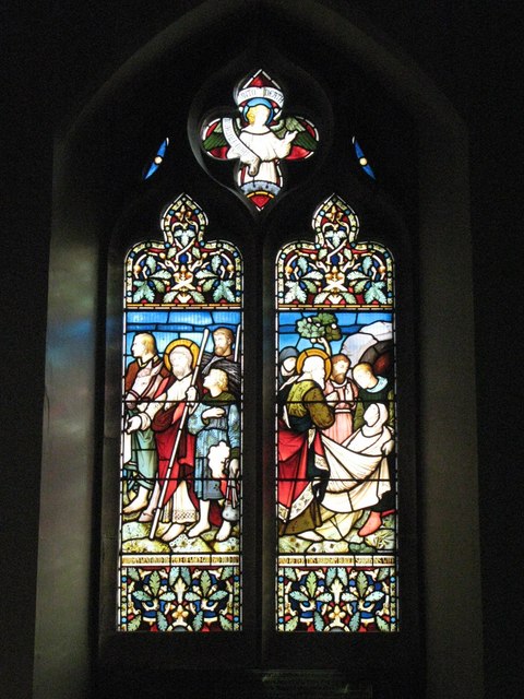 St. Cuthbert's Church, Allendale - stained glass window (3)