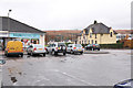 Car park for the shopping area in Caol