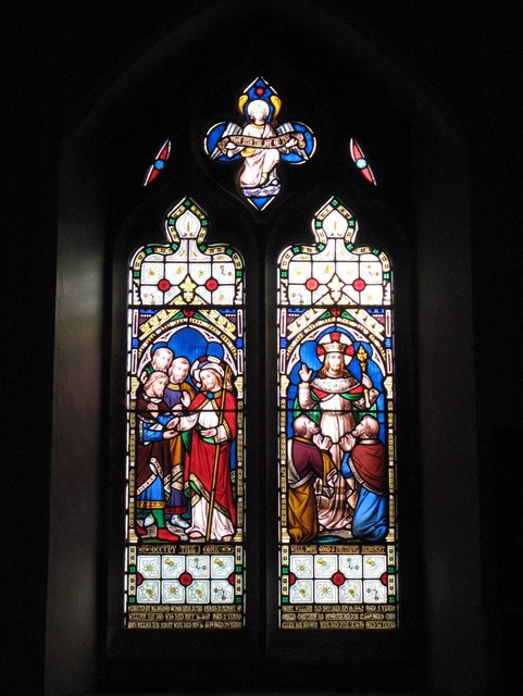 St. Cuthbert's Church, Allendale - stained glass window (5)