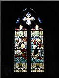 NY8355 : St. Cuthbert's Church, Allendale - stained glass window (7) by Mike Quinn