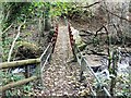 Footbridge over River Clydach at Maesygwartha