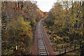 Railway line approaching Spean Bridge