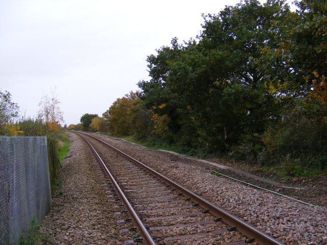 Railway Line at Millpost Crossing