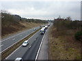 M61, looking south from Bury New Road bridge