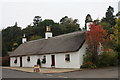 Old thatched cottage, Glamis.