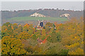 TQ2350 : Reigate Heath Windmill in Autumn by Ian Capper