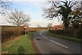 Bend in the road nr Bottom Woodbeck farm 