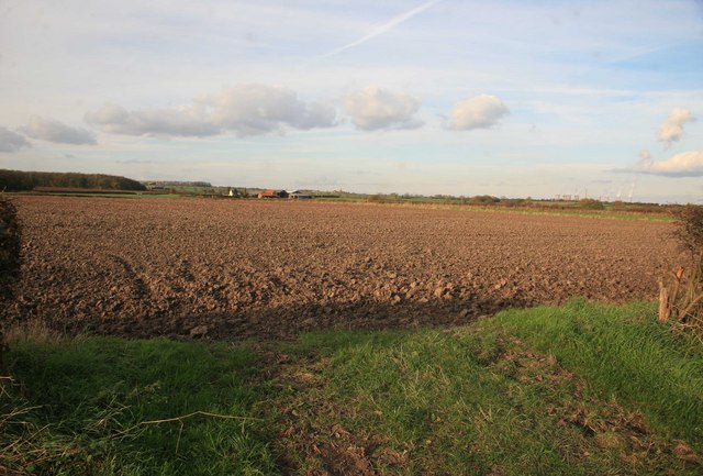 Ploughed Fields With Forwood Farm In The © Roger Geach Geograph