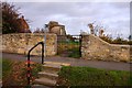 Footpath  through the allotments