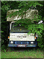 Abandoned lorry near Sheinton