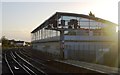 Large building, Gillingham Station