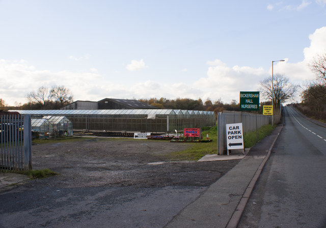 Bickershaw Hall Nurseries © Ian Greig cc-by-sa/2.0 :: Geograph Britain ...