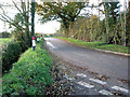 View along Hardwick Road