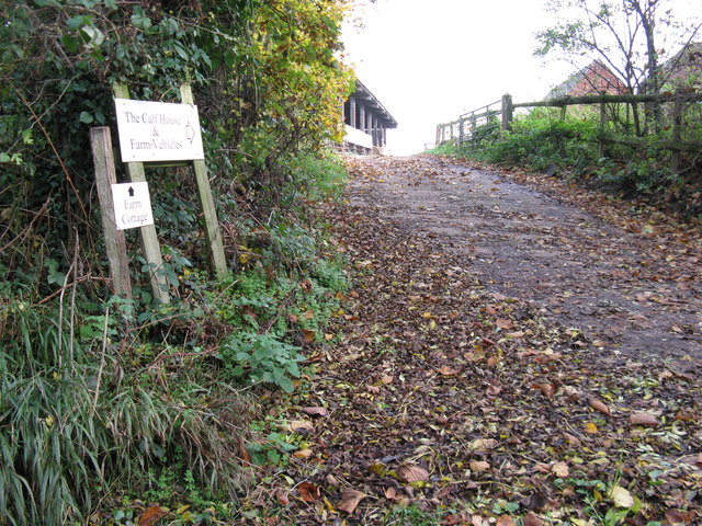 Farm entrance to Warminghurst Farm