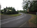 Cheveley Road entering Saxon Street