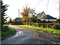 Low Lane past Pied Bridge Farm