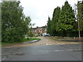 Looking from Merryfield Drive into Hillmead