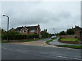 Looking across Merryfield Drive towards Hill Mead