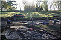 NZ0450 : Muggleswick Grange archaeological dig by Elfrieda Waren