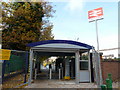 Entrance to Exeter Central Station 