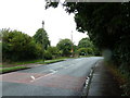 Looking towards the cemetery gates in Guildford Road