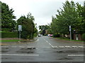 Looking from Blackbridge Lane into Gilligan Close