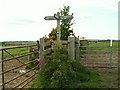 Signpost and gates