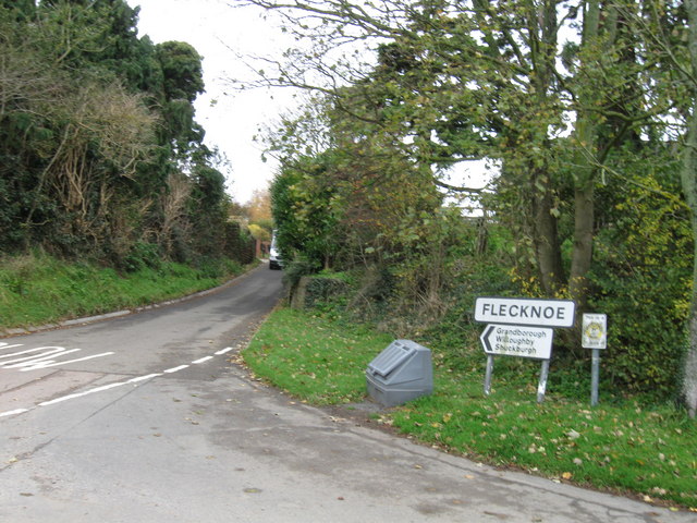 Flecknoe village entrance