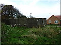 A pillbox on the edge of a housing estate in Hornsea