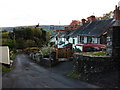 Terrace of cottages in Old Road, Bwlch