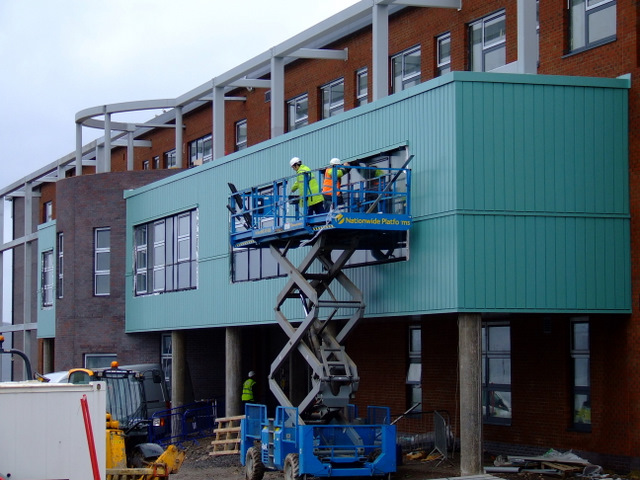 Clydeview Academy under construction
