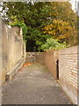 Bournemouth: private access to Meyrick Park from Kensington Drive