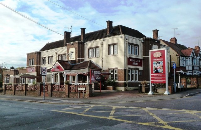 The Leicester Arms Pub © Mary and Angus Hogg :: Geograph Britain and ...