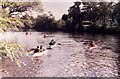 Canoes on the River Tummel