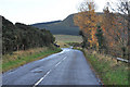 B822 road through the Campsie Fells